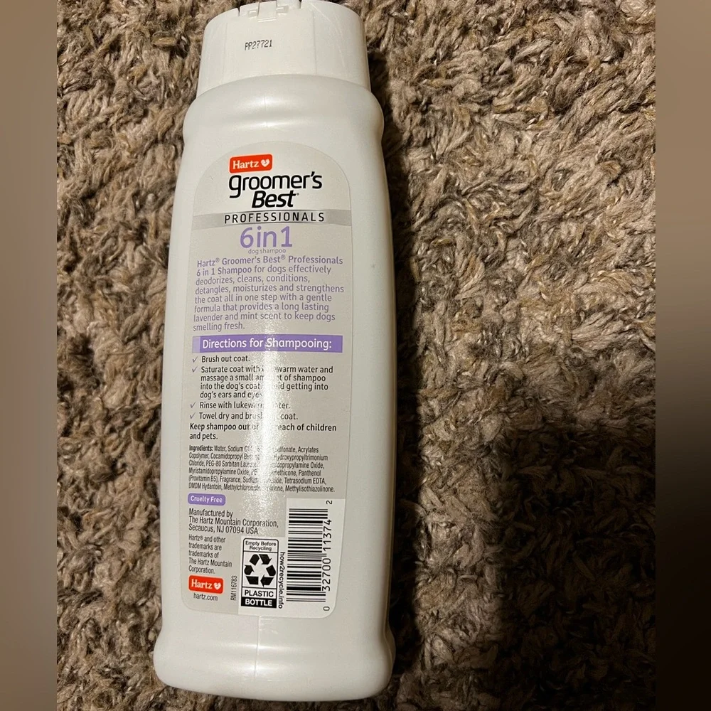 Hartz 6in1 Dog Shampoo